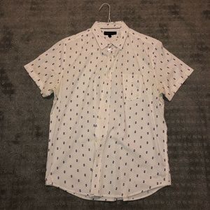 Aeropostale | Short Sleeve Button Down | Large
